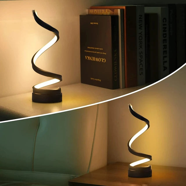 Spiral LED Lamp™ | Verlicht je wereld met de elegantie van spiralen