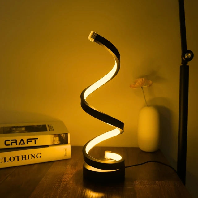 Spiral LED Lamp™ | Verlicht je wereld met de elegantie van spiralen